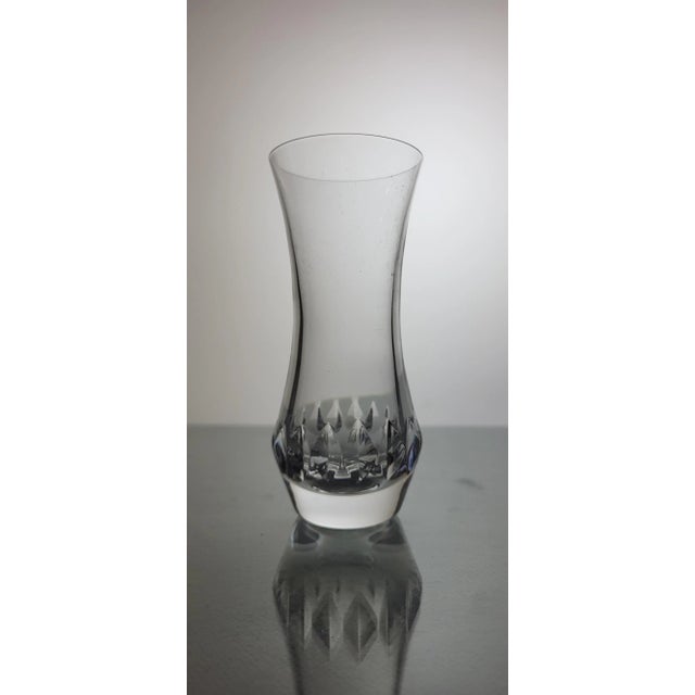 Crystal Table Vases from Sèvres, France, 1950s, Set of 6 For Sale - Image 4 of 5