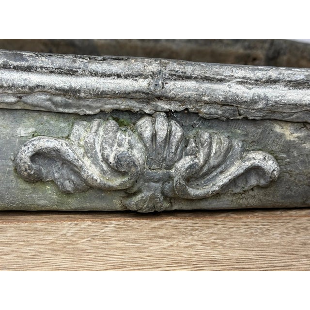 This Georgian British Small Architectural Poppy Window Sill Lead Garden Planter is a stylish addition to any garden. Made...