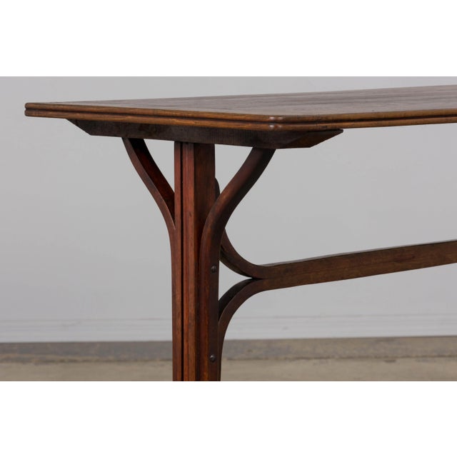 Early 20th Century French Thonet Style Bentwood Bistro Table For Sale - Image 5 of 18