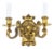 French Neoclassical Style Bronze Two-Branch Sconce For Sale