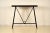 DESIGN FRERES 'Trapèze' Blackened Steel and Goatskin Console by Design Frères For Sale - Image 4 of 10