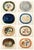 1955 Set of 8 Vintage Prints of Picasso's Ceramic Platters For Sale - Image 11 of 11