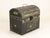 Victorian 1850's Tin Toleware Chest Box W Latch, Hand Painted, Pennsylvania Folk Art For Sale - Image 3 of 15