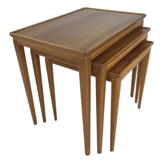 Danish Vintage Nesting Tables – Set of 3 For Sale