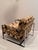 Pair of Milo Baughman Chrome and Plush Upholstered Club Chairs For Sale In Philadelphia - Image 6 of 12