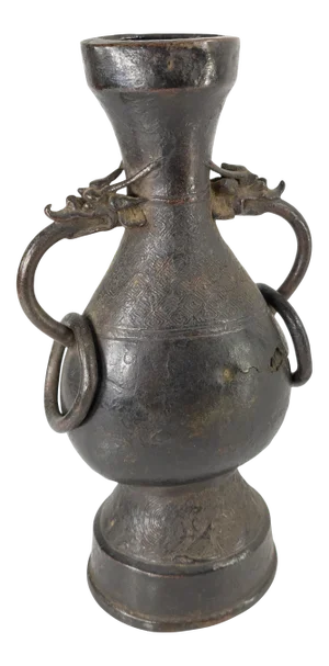 Antique Chinese Song or Yuan Dynasty Bronze Vase