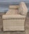 Blue Late 20th Century Baker Furniture Rolled Arm Sofa Three Cushions Skirted Base Blue and Gold Fabric For Sale - Image 8 of 9
