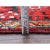 Traditional 1960 10'x12'8" Fire Brick Red With Asphalt Black Border Vintage Heriz Oriental Rug For Sale - Image 3 of 12