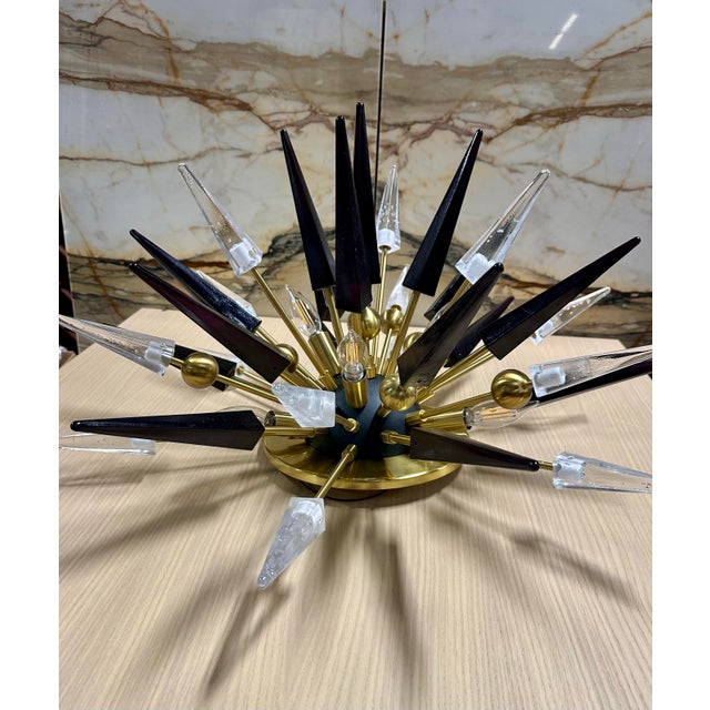 Metal Sparta 6 Light by HVL For Sale - Image 7 of 9