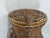 Large Vintage Wicker Basket, Italy, 1950s For Sale - Image 4 of 10