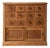 Late 19th Century French Oak Bank Office Filing Cabinet For Sale
