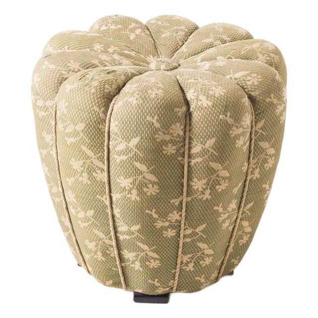 Tulip Ottoman by Jindřich Halabala for Cesky Nabytek, 1950s For Sale