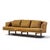 Mid-Century Modern Edward Wormley for Dunbar Model 5244 Mid Century Mahogany Sofa For Sale - Image 3 of 9