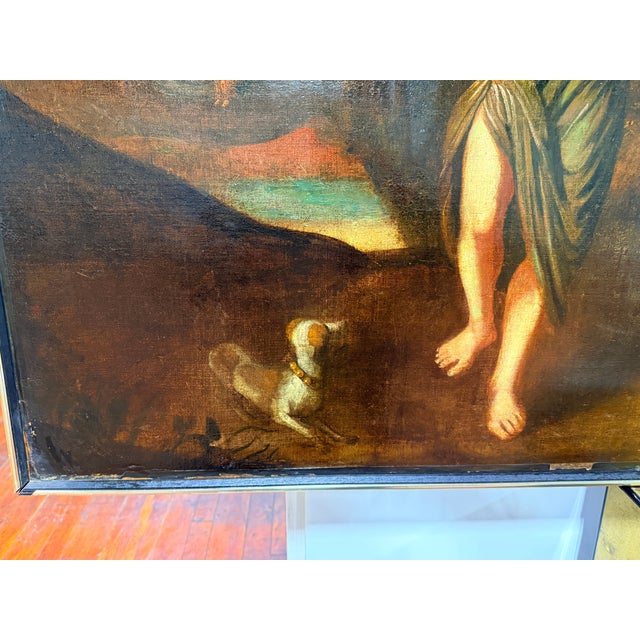 Italy, Late 18th Century Old Master Arcadian Allegory of Music and Pleasure For Sale - Image 9 of 14