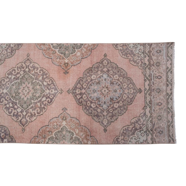Vintage Extra Long Turkish Runner With Soft Muted Color 2'10" X 22'8" For Sale - Image 4 of 13