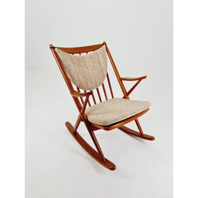 Danish Teak Rocking Chair by Frank Reenskaug for Bramin, 1960s For Sale - Image 13 of 18