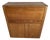 Mid-Century Modern D-Scan Captain Line Solid Teak Bar For Sale