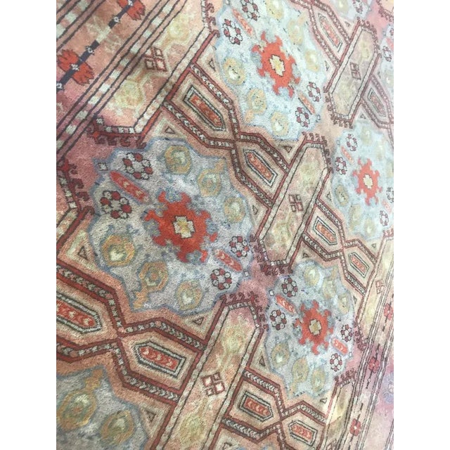 geometric Turkmen Rug For Sale - Image 6 of 16