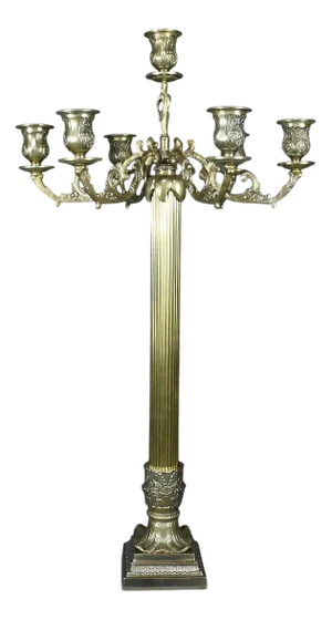 Louis XVI Style Bronze Candelabra