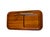 Kalmar Vintage Mid-Century Modern Kalmar Designs Teak Cheese Board & Serving Tray With Original Stainless Knife For Sale - Image 4 of 9