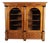 Very Large Biedermeier Display Cabinet in Cherrywood, 1820 For Sale