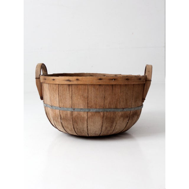 Late 19th Century Antique Orchard Basket For Sale - Image 5 of 16