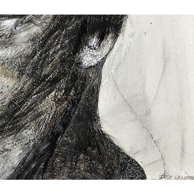 Jack Crabtree, Welsh Coal Miner, Mixed Media, 1970s, Framed For Sale - Image 9 of 18