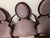 Rare Set of 4, Authenticated, Barbara Barry for Baker Furniture Oval X-Back Chairs For Sale - Image 11 of 15