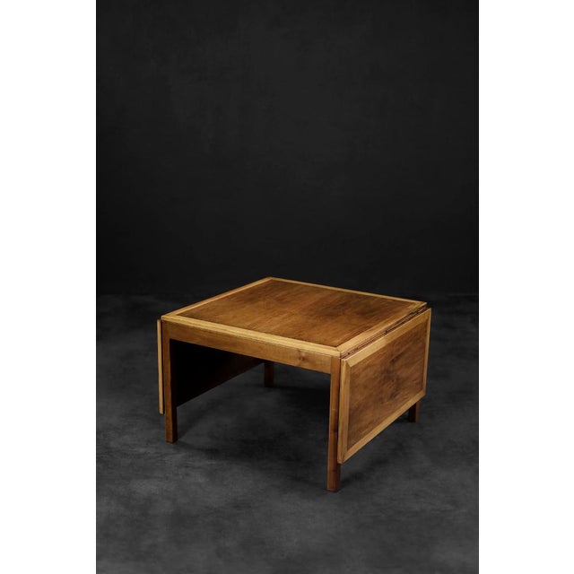 Wood Vintage Danish Modern Teak Drop-Leaf Coffee Table Model 5362 by Børge Mogensen for Fredericia Stolefabrik, 1960s For Sale - Image 7 of 18