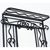 Metal French Art Deco Wrought Iron Hall Tree with Mirror For Sale - Image 7 of 13