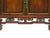 Brown Vintage Chinese Carving Brown Drawers Side Table Credenza Cabinet For Sale - Image 8 of 14