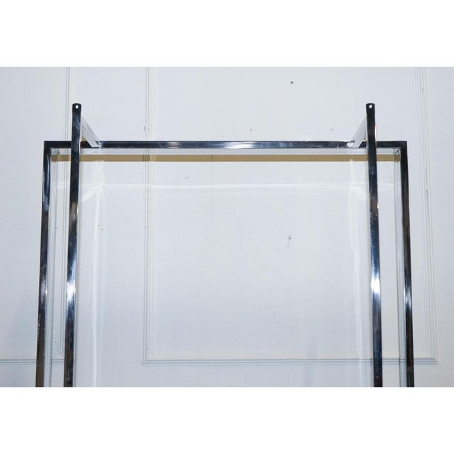 Lovely Black And Silver Art Deco Style Bookcase. In the last picture, you will see how they would look or how they could...