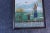 Figurative 1940s Royal Delft Cloisonné Porcelain Wwii Scenic Tile: The Allies Help From the Sky For Sale - Image 3 of 4