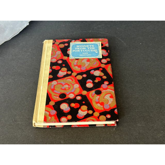 1930s Sonnets From the Portuguese Decorative Poetry Book For Sale - Image 5 of 12