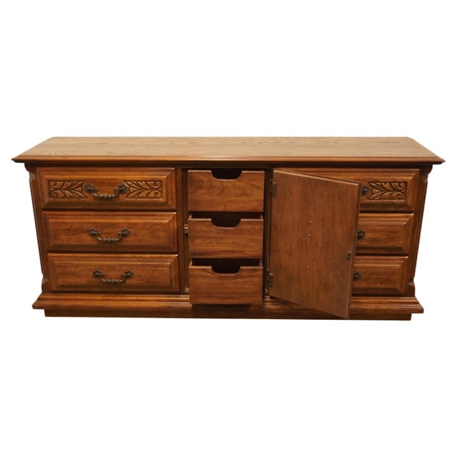 Sumter Cabinet Solid Oak Italian Mediterranean Style 74