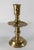 18th Century 17th or 18th Century European Dutch Heemskirk Mid-Drip Brass Candlestick For Sale - Image 5 of 13
