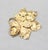 1950s Vintage Signed Napier Goldtone Maple Leaves Brooch For Sale - Image 5 of 8