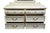 Lexington Furniture Off White Painted Traditional Victorian Style 56" Double Dresser W. Swivel Mirror 509-222 / 509-207 For Sale In Kansas City - Image 6 of 14