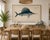 Blue Atlantic Sailfish, Vintage Fish Art Print Reproduction, 30" X 20" For Sale - Image 8 of 10