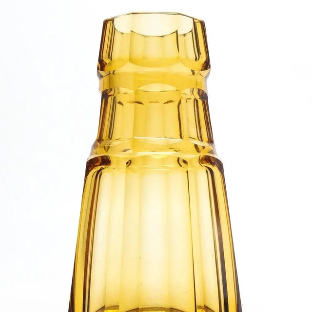 Art Deco Vase from Moser, Former Czechoslovakia, 1930s For Sale - Image 3 of 6