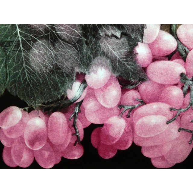 Purple G H Rothe "Grapes St Ii" Framed Hand Signed Art Limited Edition on Paper For Sale - Image 8 of 8