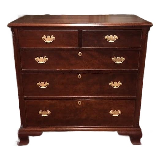 Antique Cherry Chest of Drawers For Sale