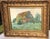 Ufer Johannes Paul, Elbier Dresden Village Building with Chickens, 1890s, Gouache For Sale - Image 10 of 13