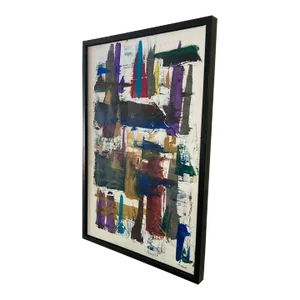 Original Signed Abstract Wall Art Painting