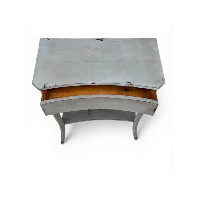 Biedermeier Lacquered Side Table, 1815 For Sale - Image 4 of 17