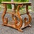 2010s Rustic European Maple Scrolled Leg Side Table For Sale - Image 5 of 10