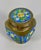 Chinese Vintage Chinese Brass & Enamel Cloisonné Longevity Box For Sale - Image 3 of 5