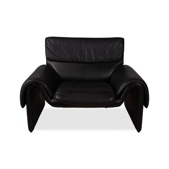 DS-2011 Lounge Chair in Black Leather from de Sede For Sale - Image 11 of 12