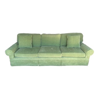 Custom Contemporary Green Sofa For Sale