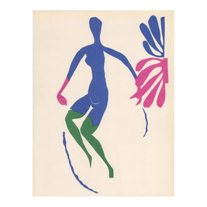 1984 Henri Matisse Lithograph Au Bas Verts